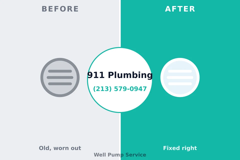 Before and after: plumbing repair Ocean Grove, NJ